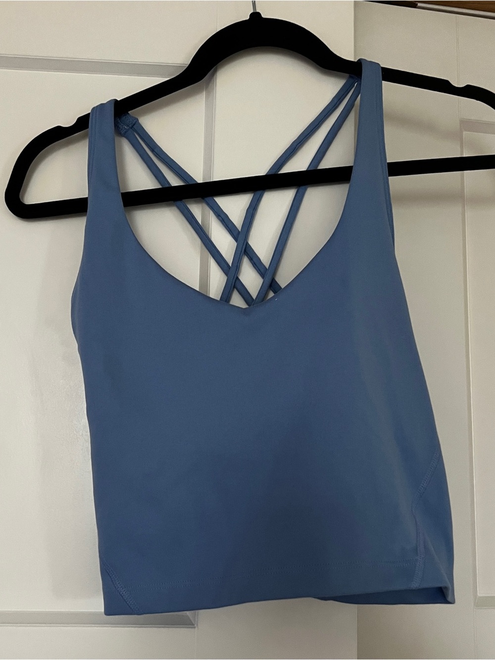 Gilly Hicks Light Blue Strappy Sports Bra Tank